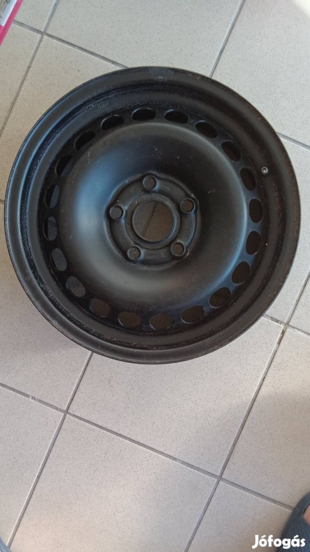 4db gyári VW 5x112x15" et37 acélfelni