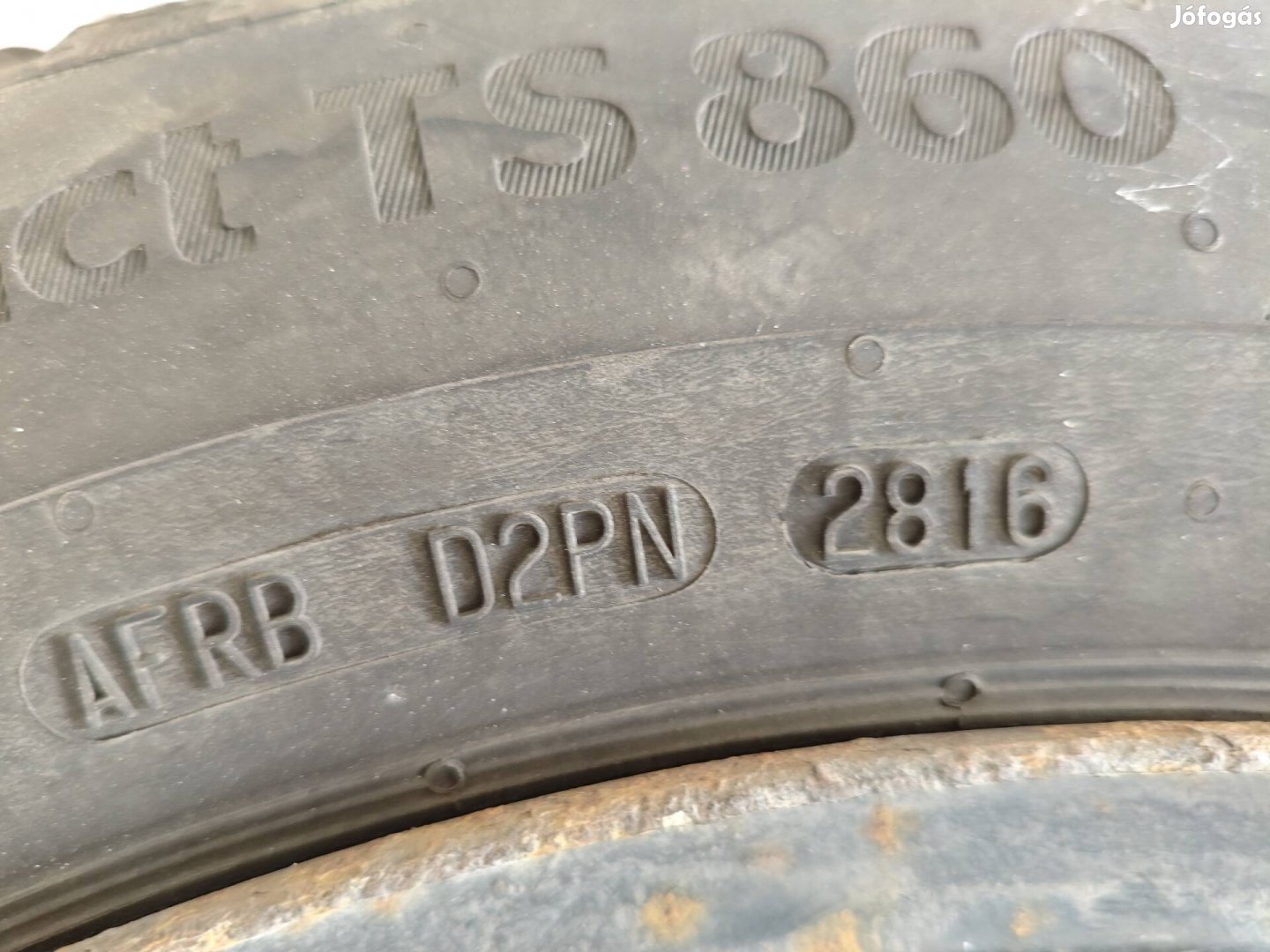 4db keveset futtott, 2016-os téligumi acélfelnin 