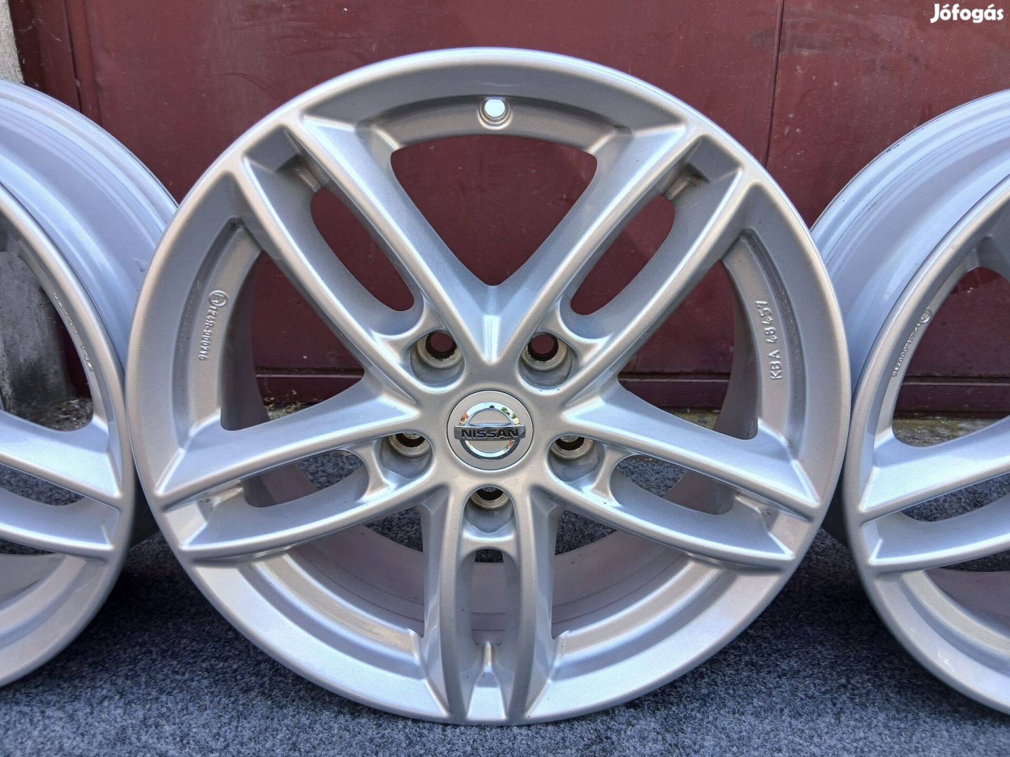 4db kiváló Nissan Qashqai Leaf Juke Pulsar alufelni felni 16" 5x114.3