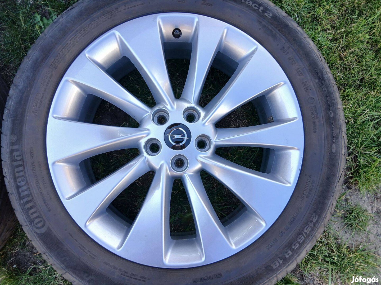4db kiváló Opel Mokka X alufelni felni nyári gumikkal 18" 5x105 18