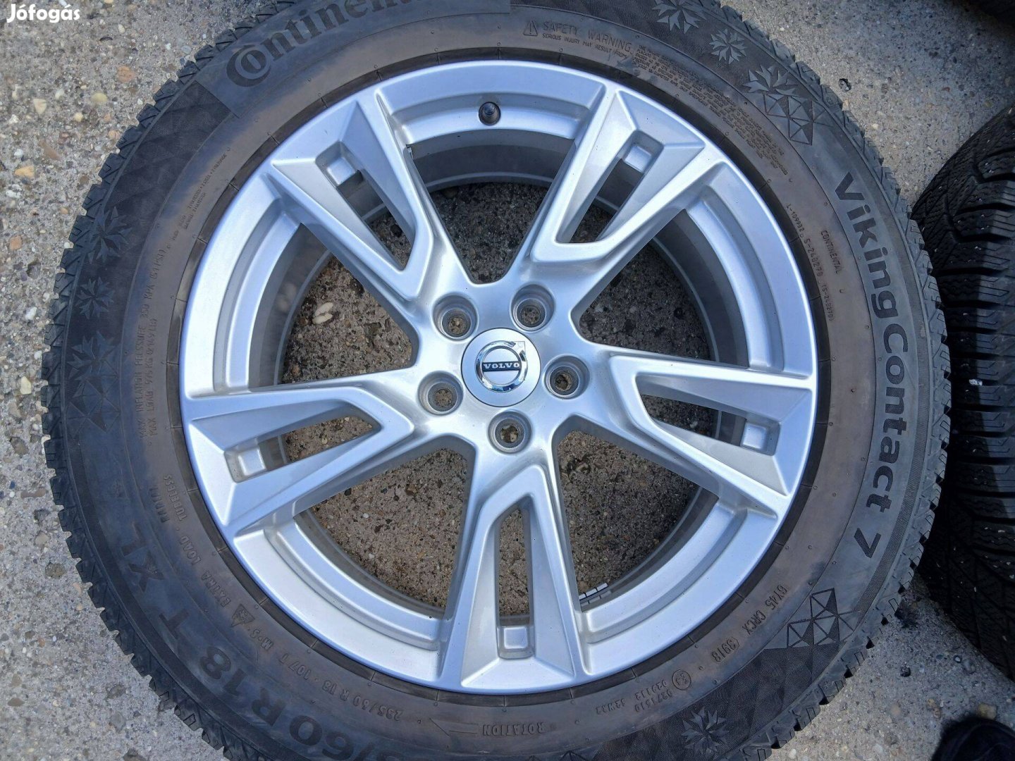 4db kiváló Volvo XC60 18" alufelni felni téli gumikkal 5x108