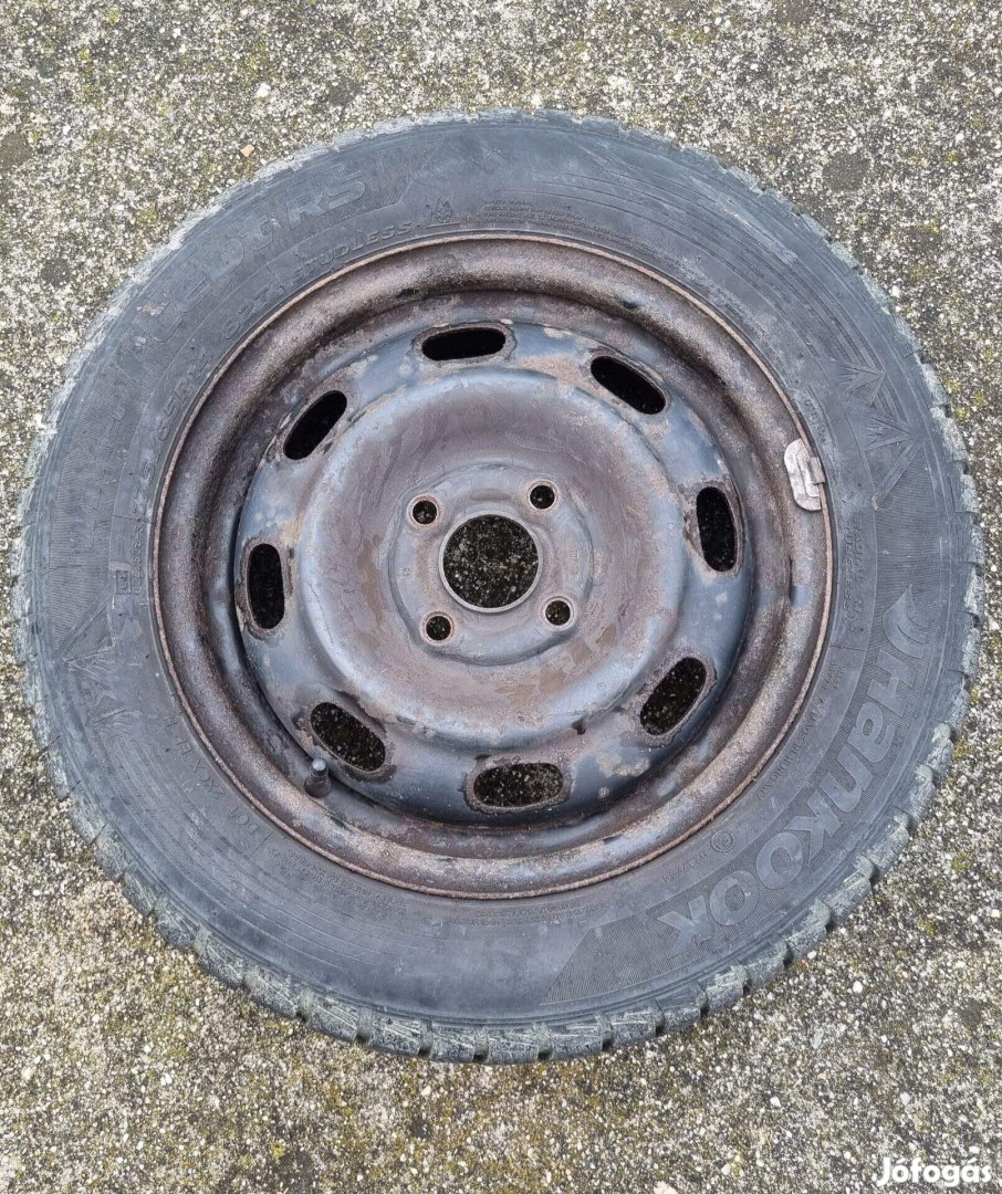 4db lemezfelni téli gumival Honda, Suzuki, Opel, Peugeot