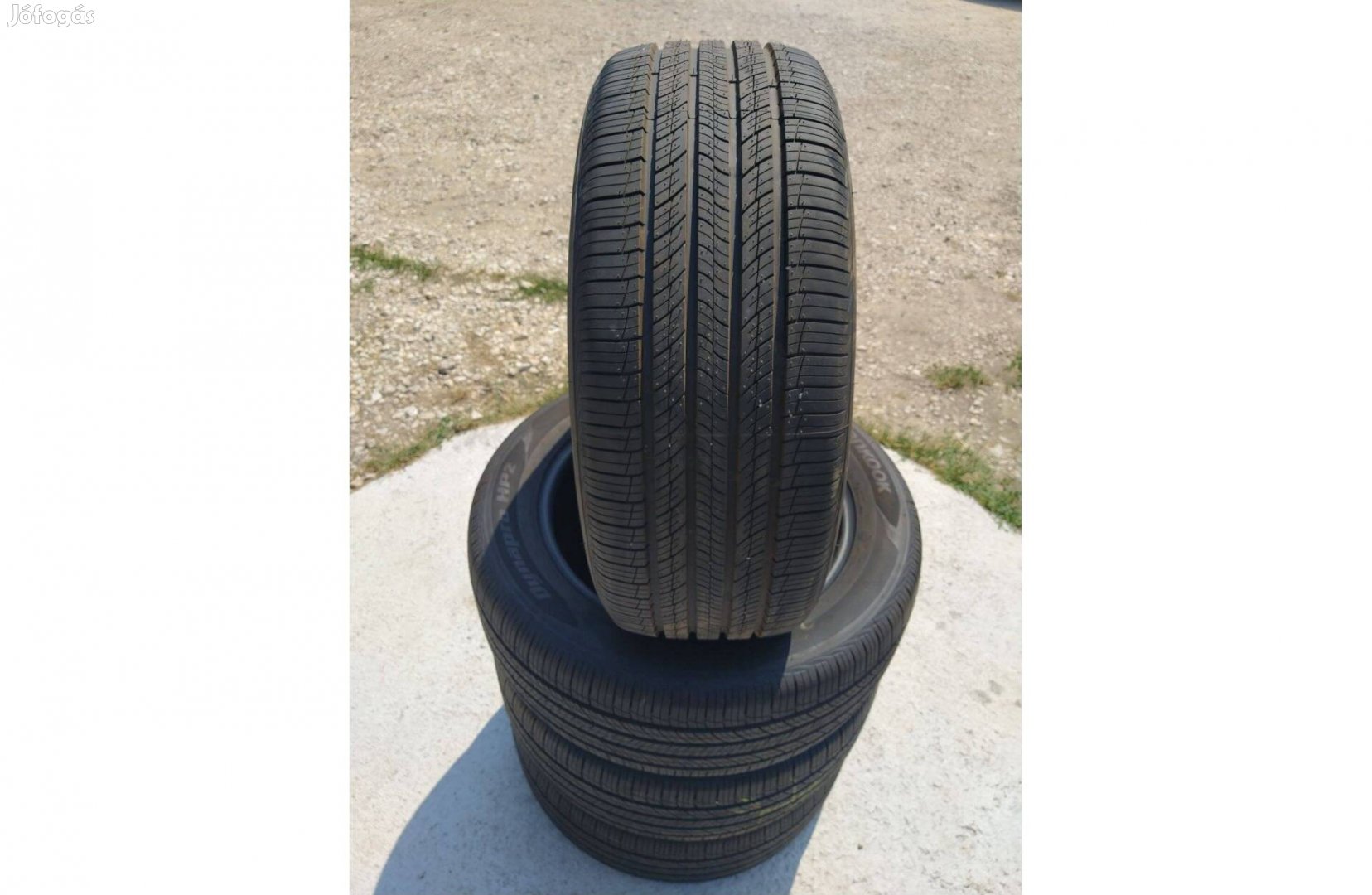 4db nyári 235/55R18 Hankook Dynapro HP2 RA33 DOT3824 8mm 30km futott