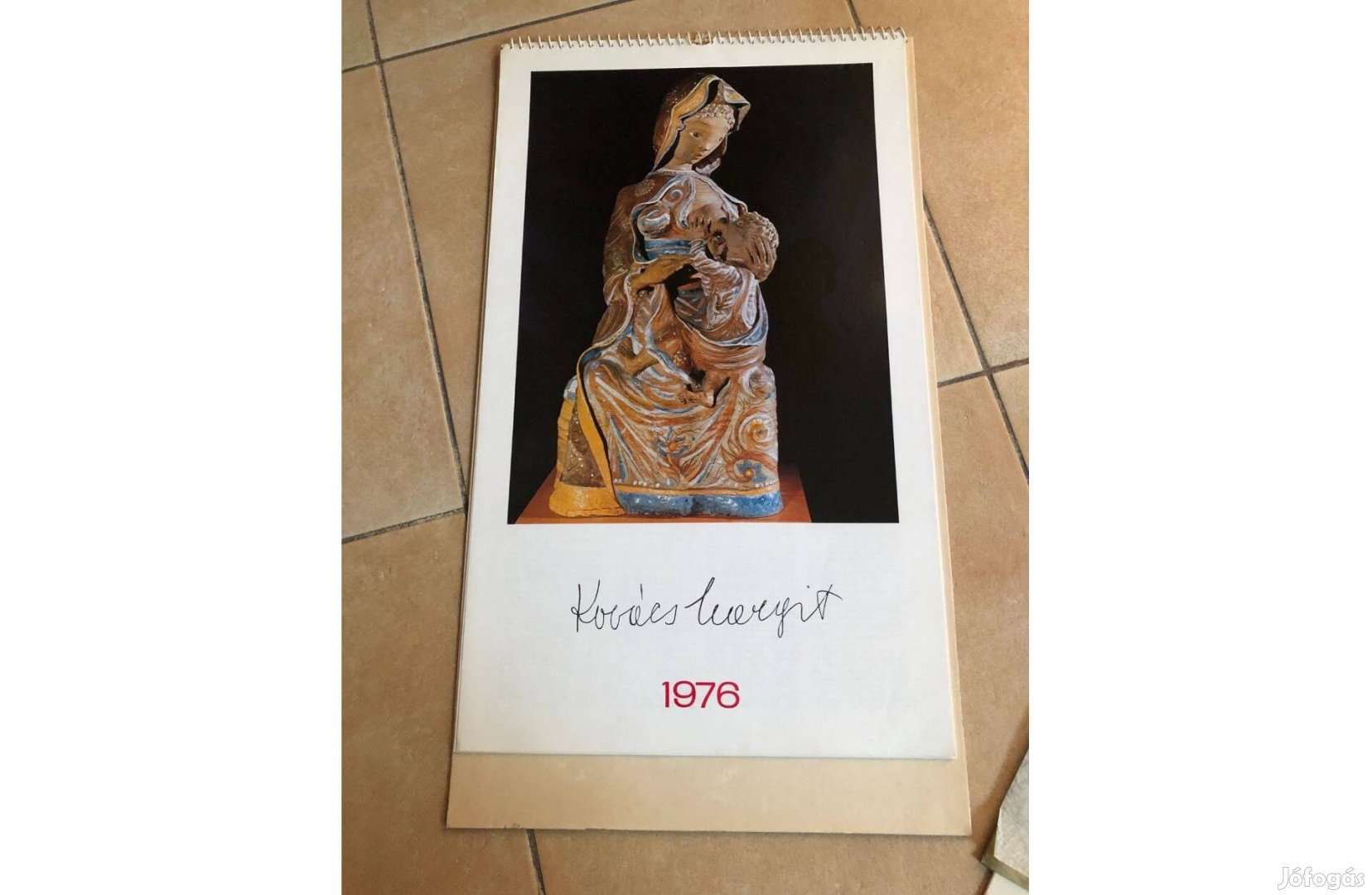 4db retro falinaptár 1970-es 1980-as évek