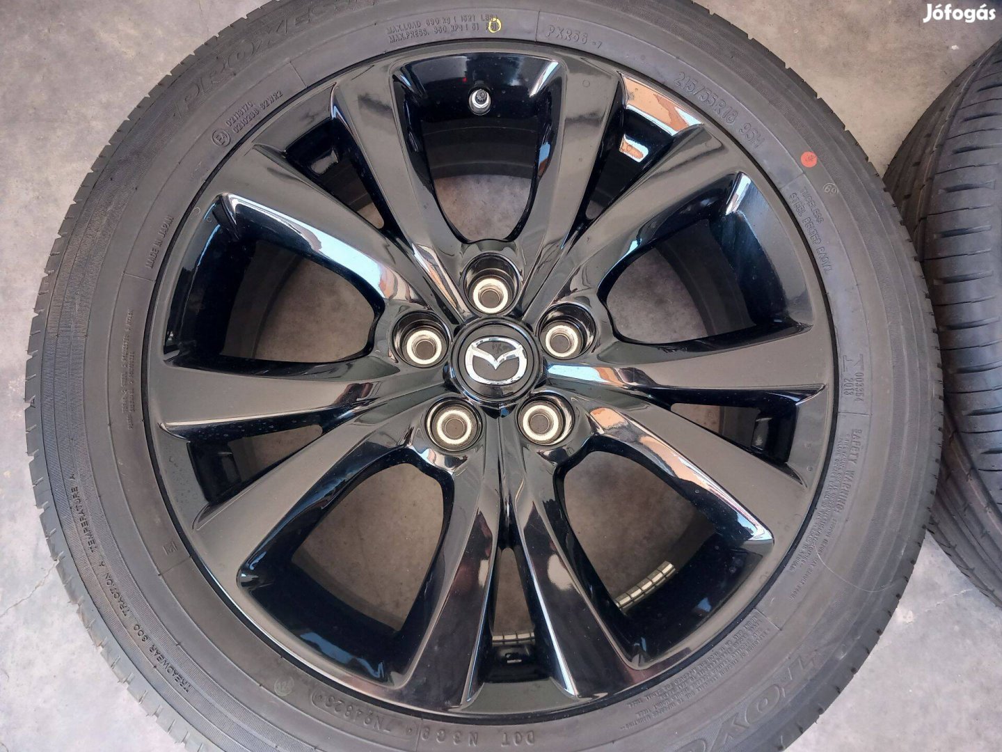 4db új 18" Mazda CX-30 CX30 alufelni felni új nyári Toyo gumikkal 18