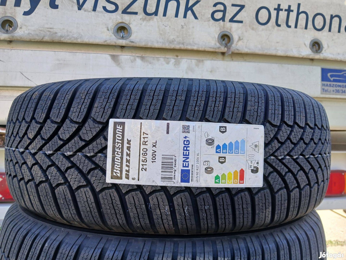 4db új 215/60 R17 Bridgestone téli gumi 2024-es 215/60R17 17