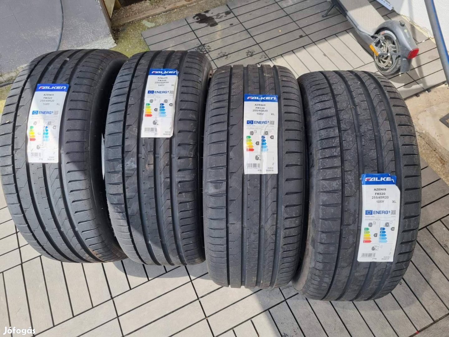 4db új nyári gumiabroncs Falken Azenis FK520 255/45 R20 105Y