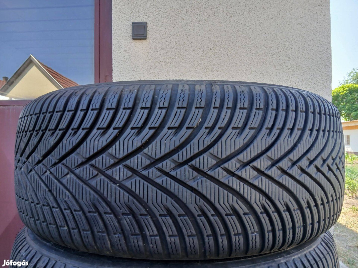 4db újszerű 215/55 R18 Kléber téli gumi 7.5mm-es 215/55R18 18