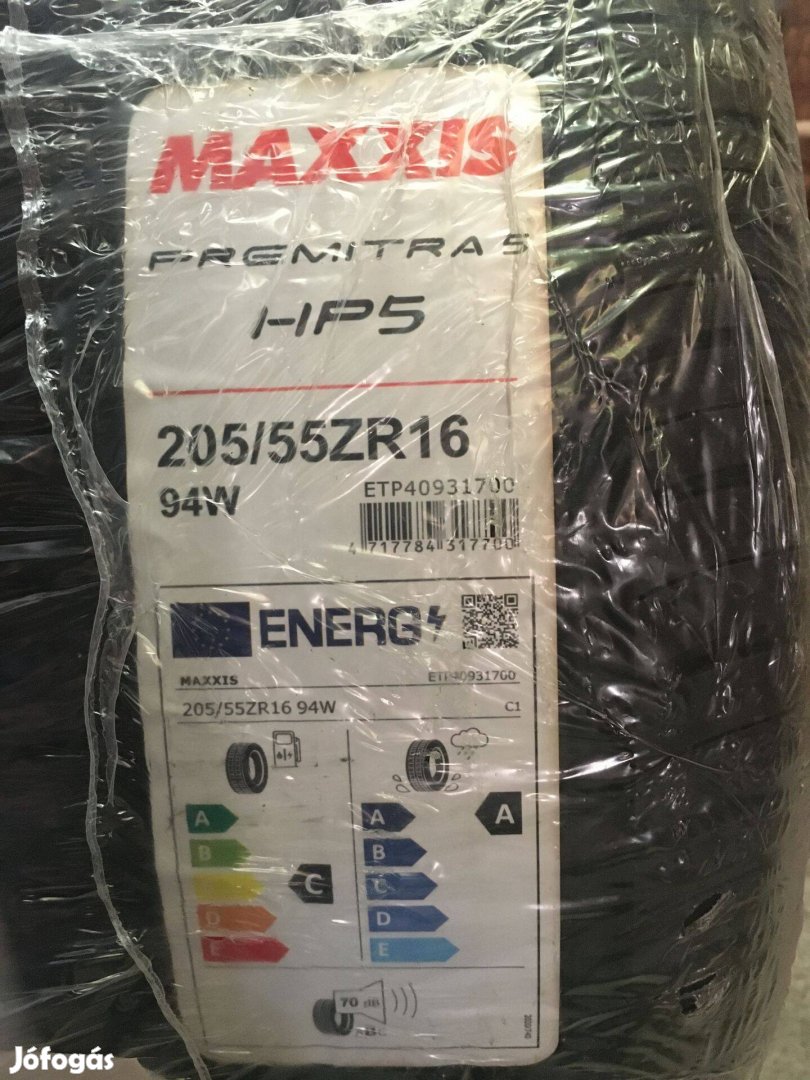 4db zsír új Maxxis Premitra 5 205/55 ZR16 94W XL nyári gumi eladó