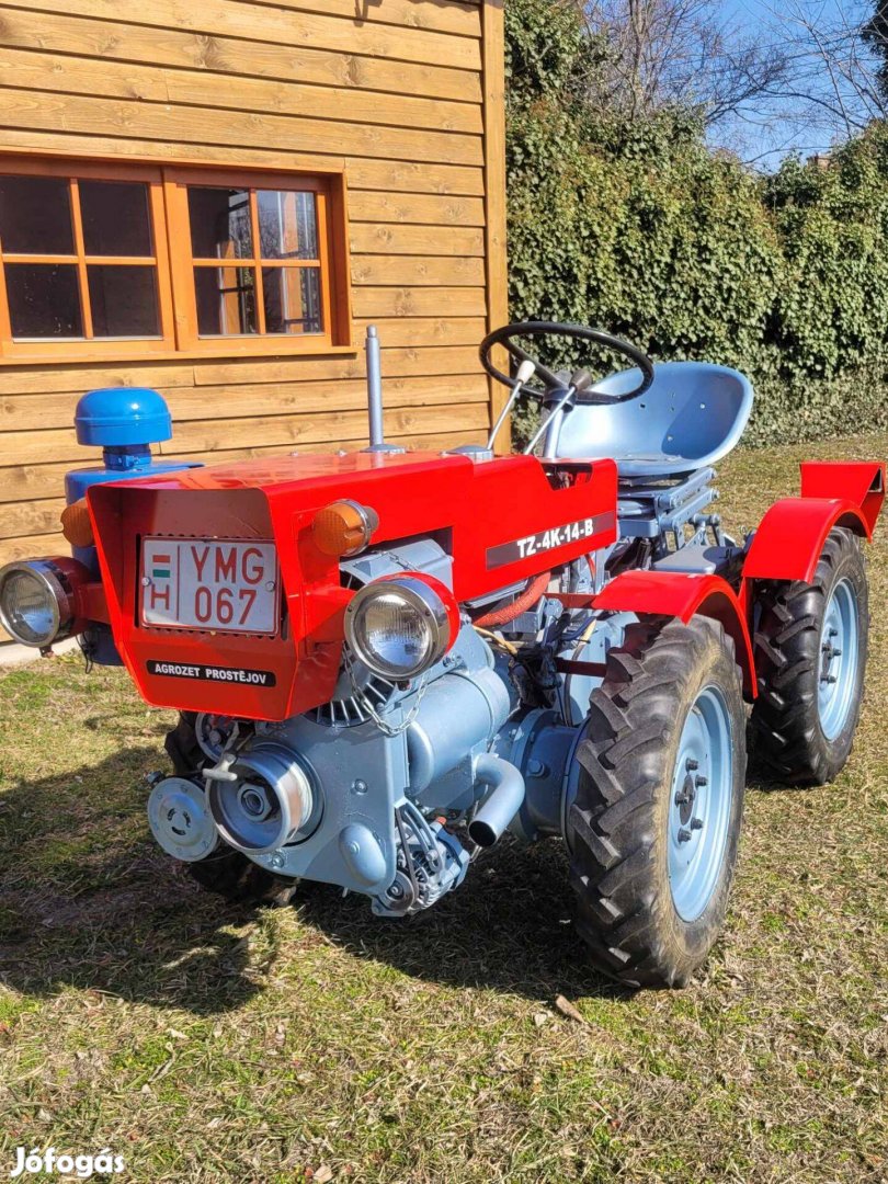 4év vizsgával rendszámos tz4k kertigép traktor kistraktor