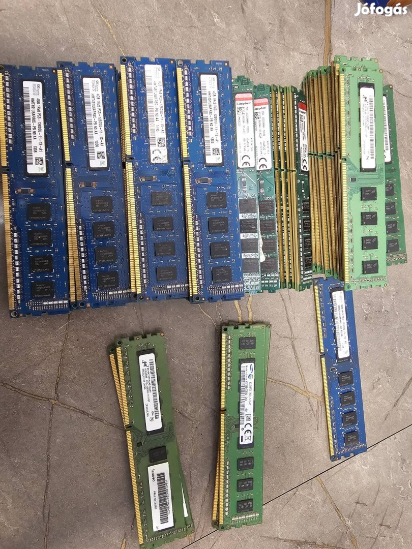 4gb ddr3 1333 - 1600 mhz asztali pc memoria ram