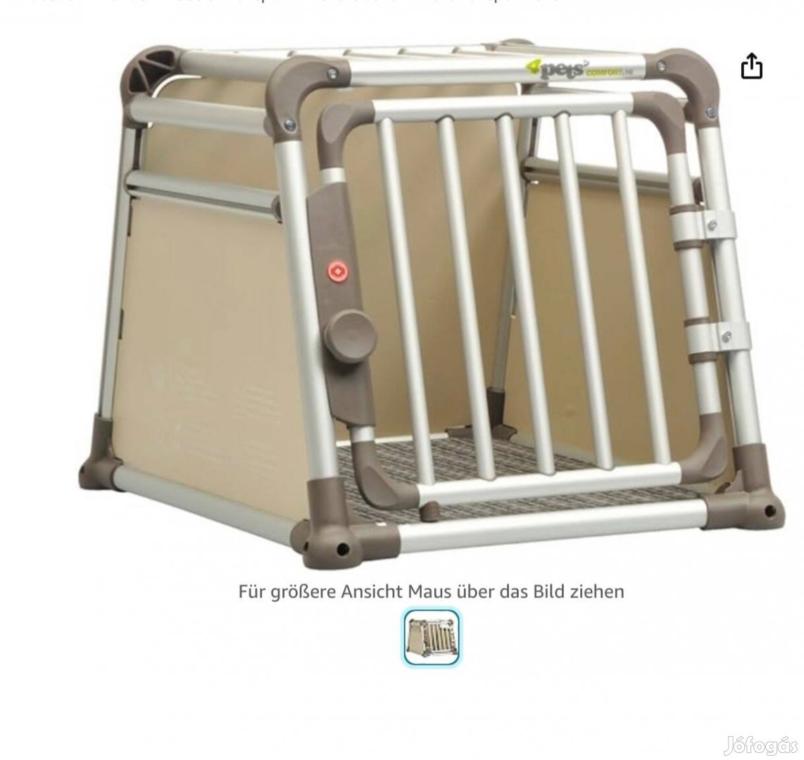 4pets Svájci, profi aluminium szállítóbox