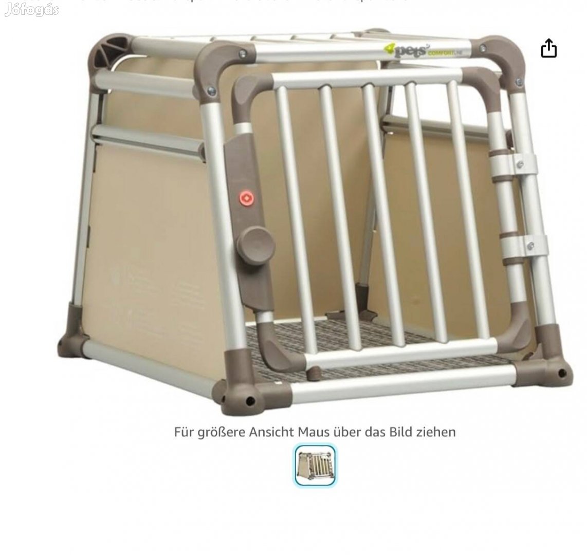 4pets svájci Profi kutyaszállítóbox újszerű