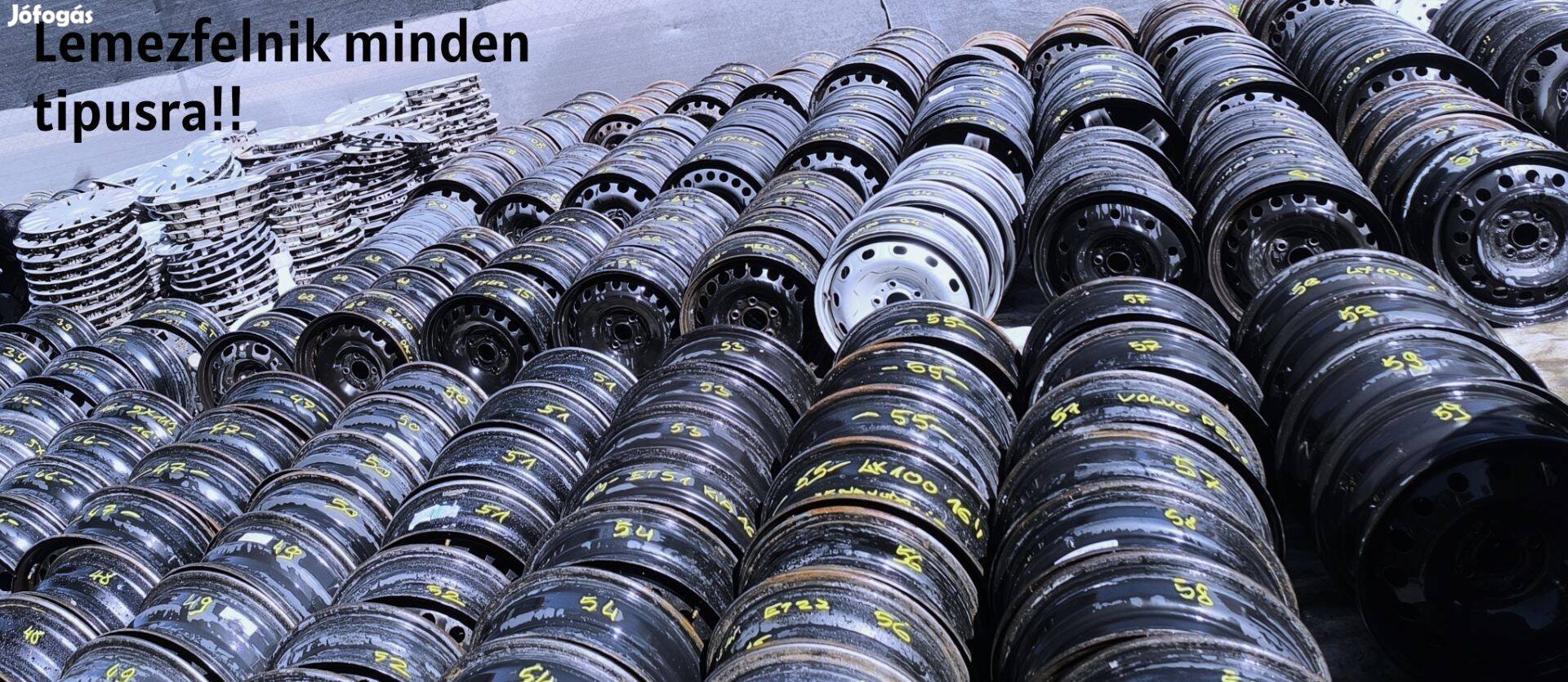 4x100 14 15 Mazda Hyundai Toyota Suzuki Kia lemezfelni acélfelni