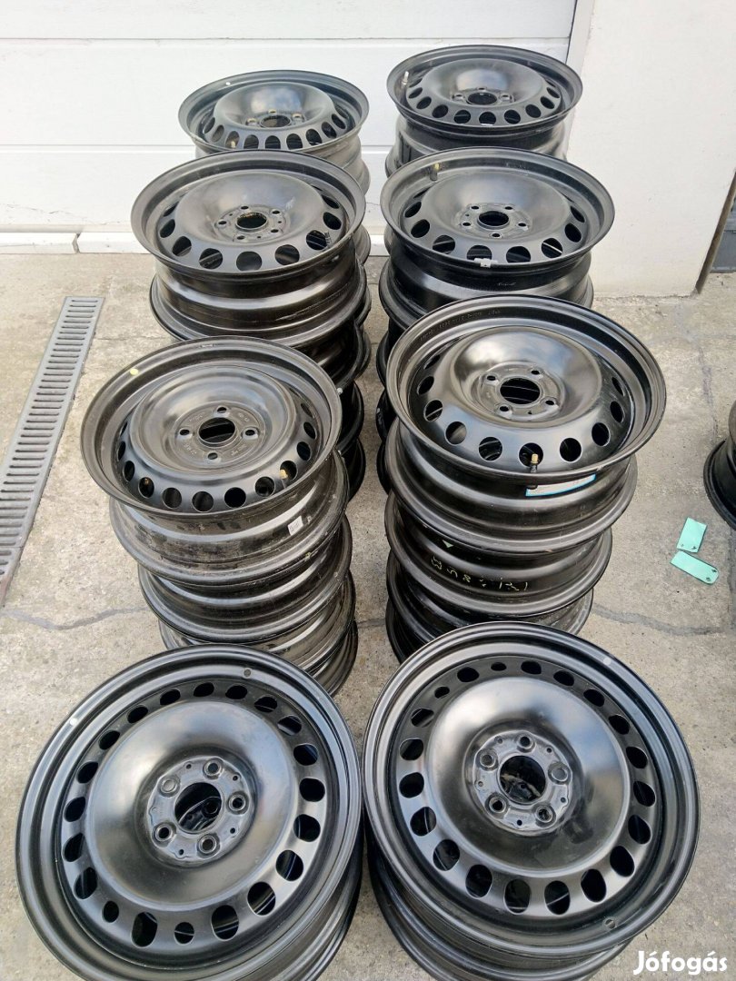 4x100 14 Opel Karl Új lemezfelni acélfelni 14 coll