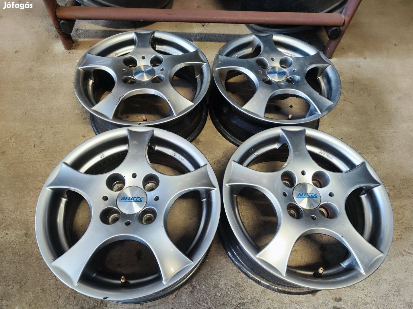 4x100 14" Alutec Alufelni Felni 90Garage #1051