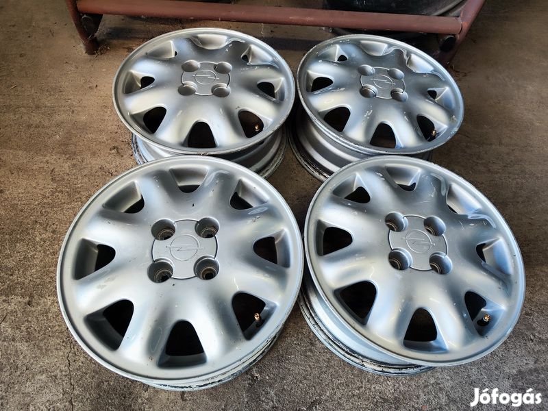 4x100 14" Gyári Opel Alufelni Felni 90Garage #1598
