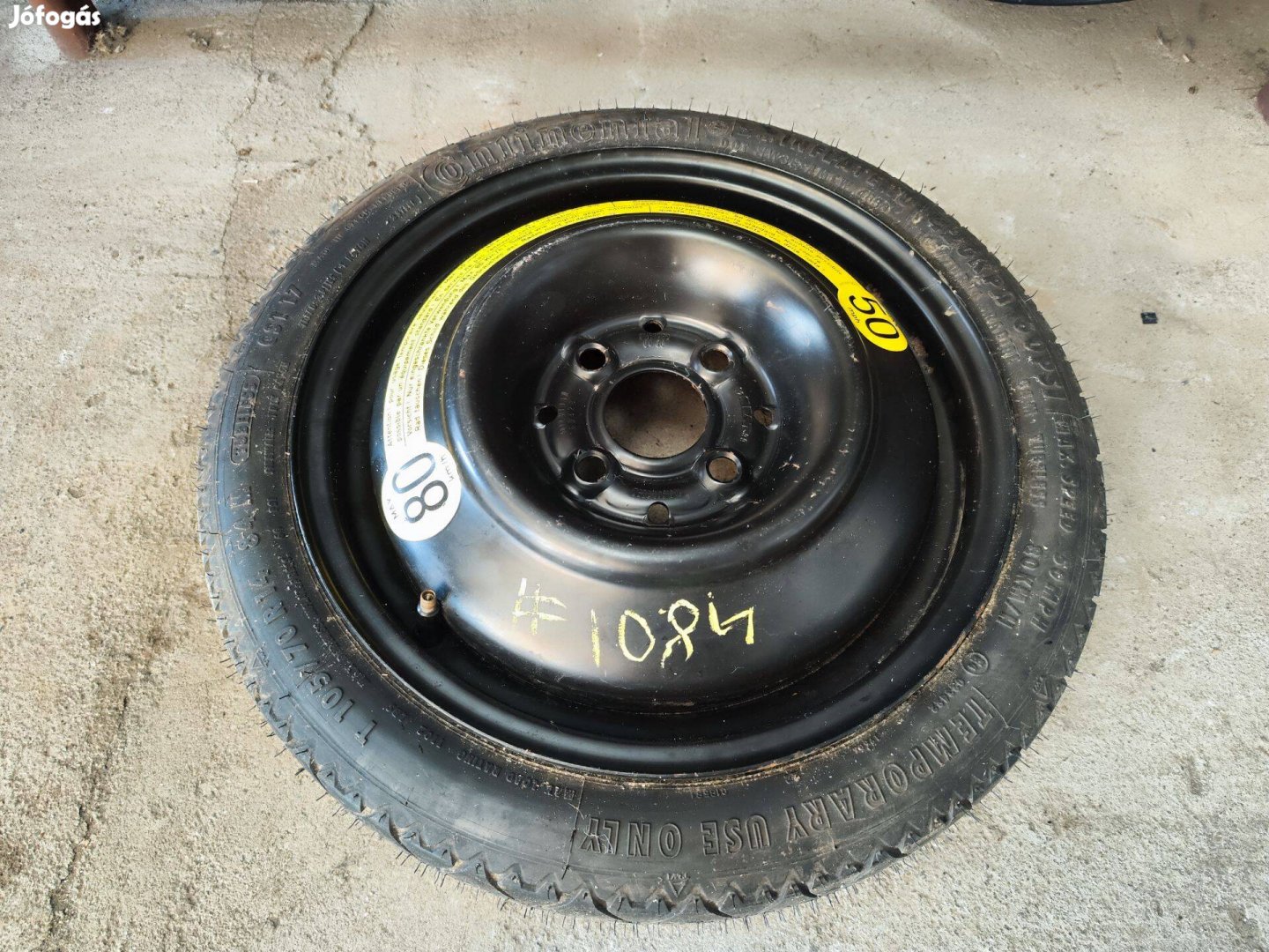 4x100 14" Gyári Seat Mankókerék Felni 90Garage #1084