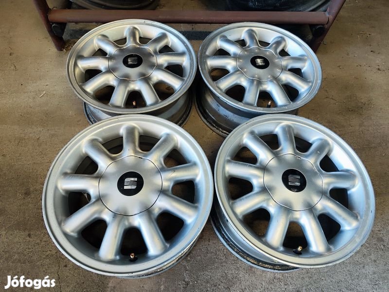 4x100 14" Gyári VW Alufelni Felni 90Garage #1407