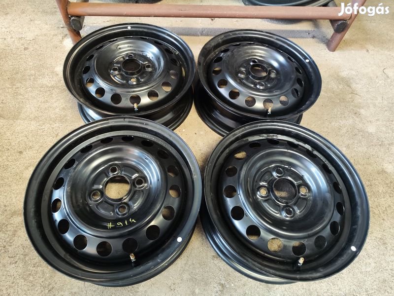 4x100 14" Honda Acélfelni Lemez +KIA TPMS Felni 90Garage #914