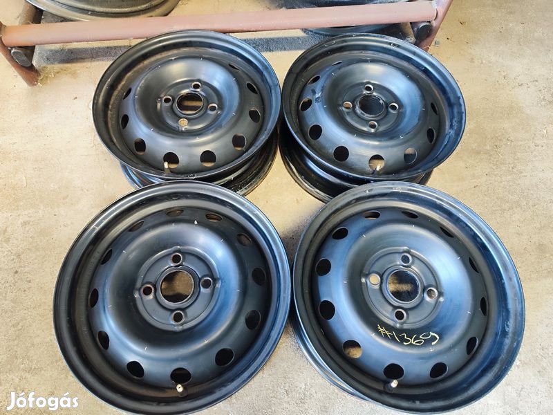 4x100 14" Hyundai Acélfelni Lemez Felni 90Garage #1369