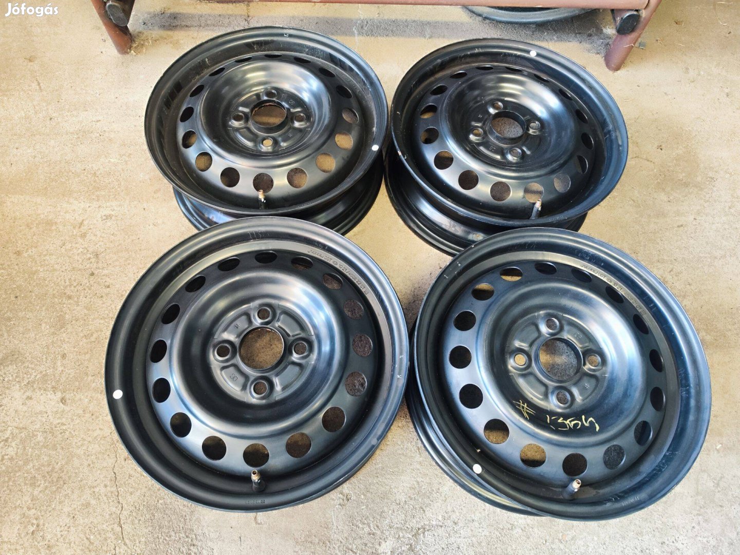 4x100 14" KIA, Hyundai Acélfelni Lemez Felni 90Garage #1364