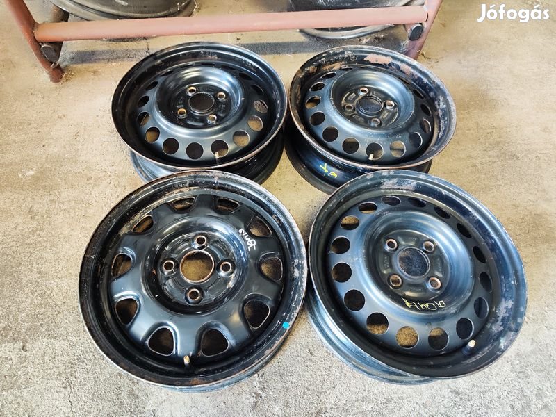 4x100 14" Suzuki Acélfelni Lemez Felni 90Garage #1606