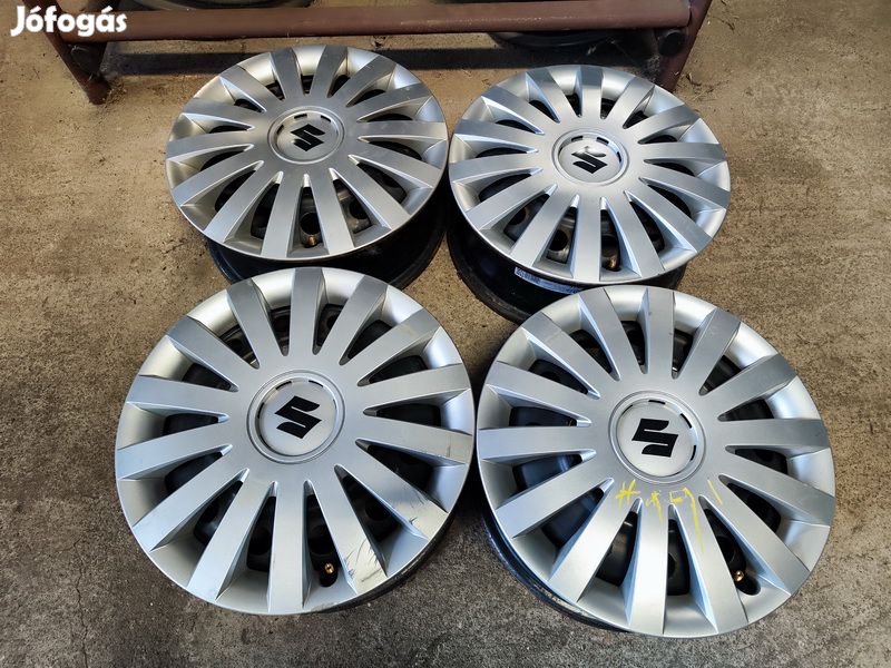4x100 14" Suzuki Acélfelni Lemez Felni 90Garage #994