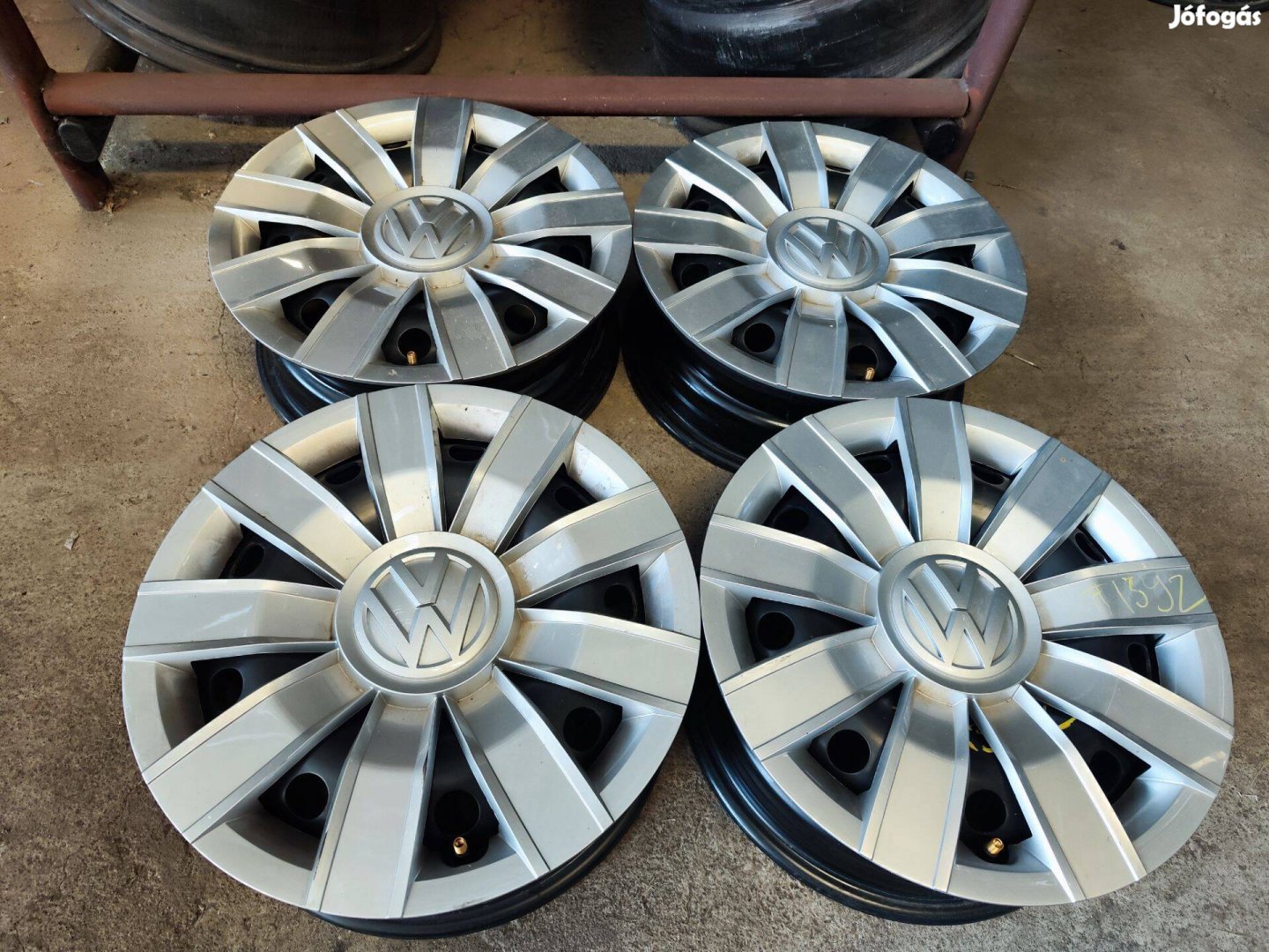 4x100 14" VW UP Acélfelni Felni 90Garage #1392