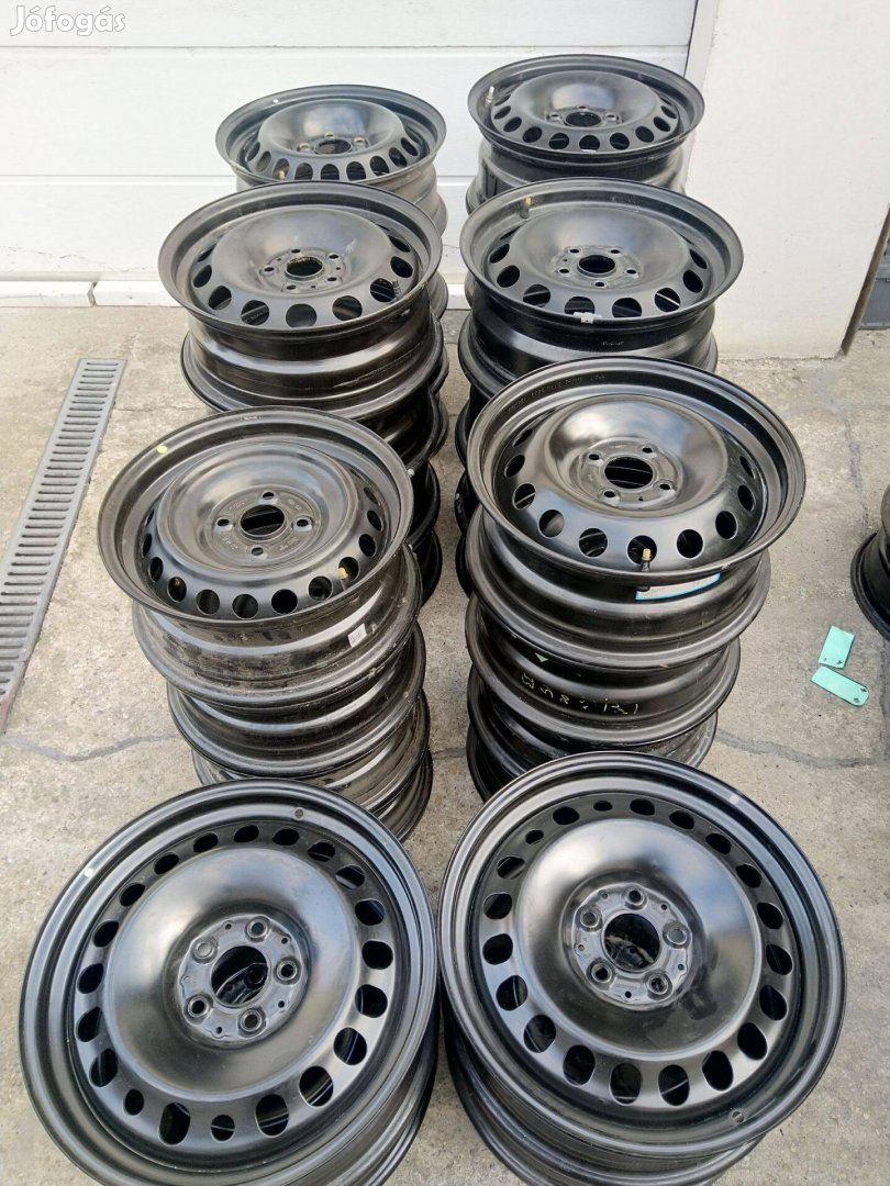 4x100 15 Suzuki Toyota Kia Hyundai Új lemezfelni acélfelni 15 coll