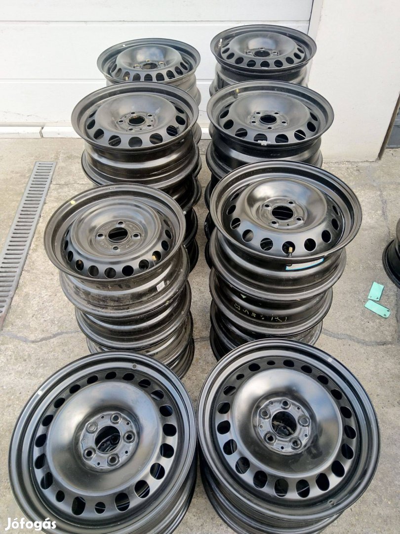 4x100 15 Suzuki Toyota Kia Hyundai lemezfelni acélfelni 15 coll