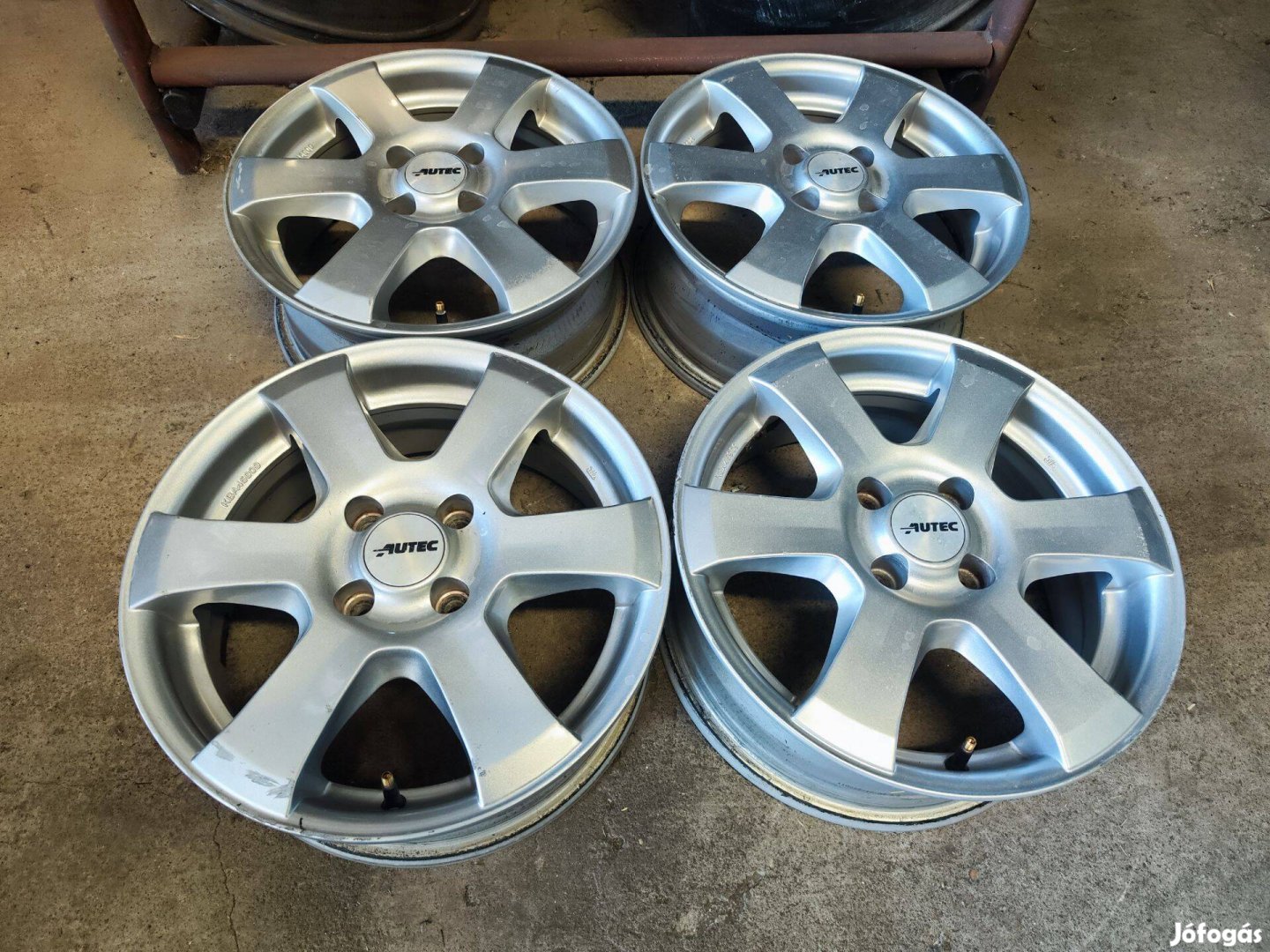 4x100 15" Autec Alufelni Felni 90Garage #1413