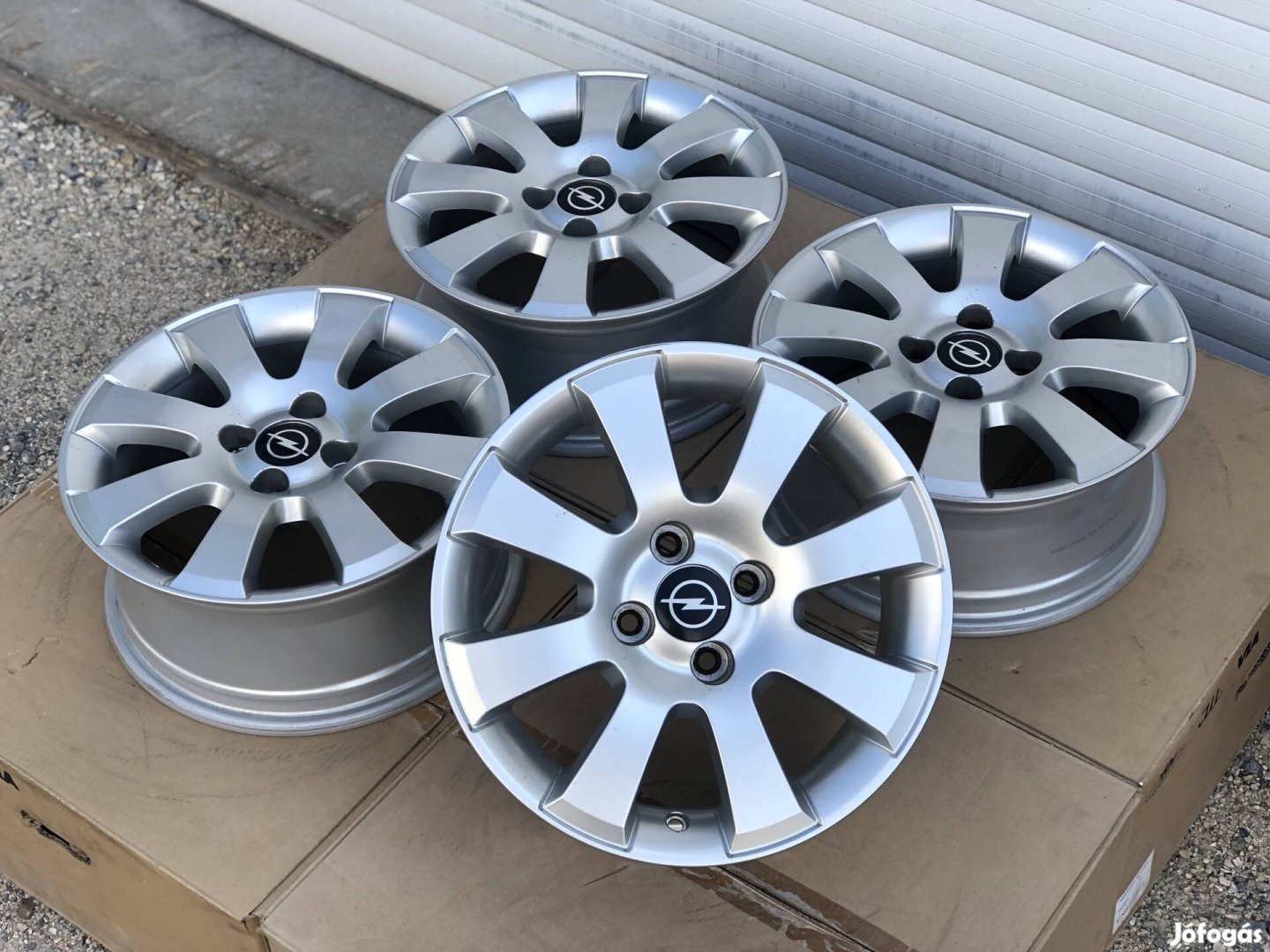 4x100 15" Gyári Opel Alufelni Astra Corsa Meriva 15 col