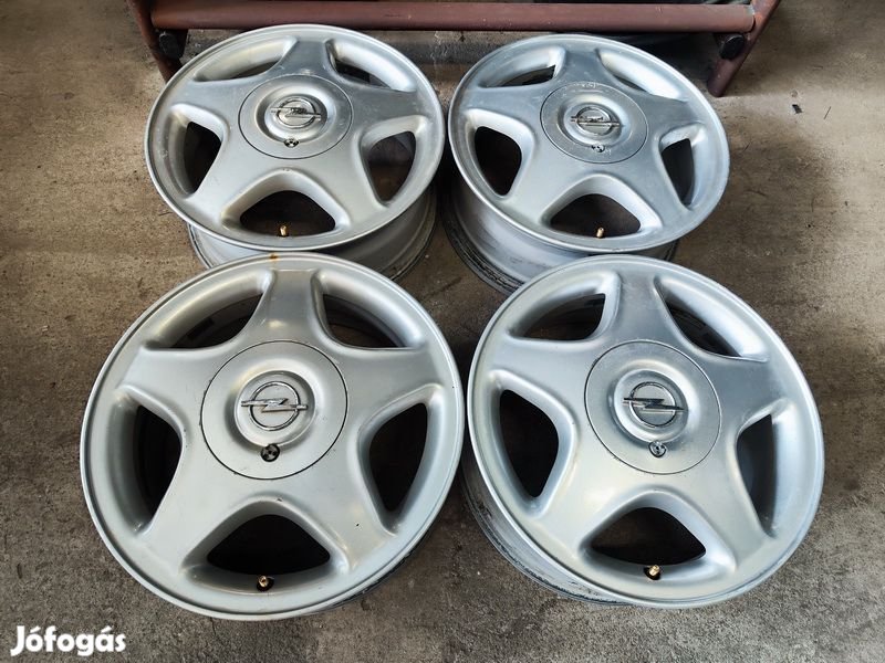 4x100 15" Gyári Opel Alufelni Felni 90Garage #1080