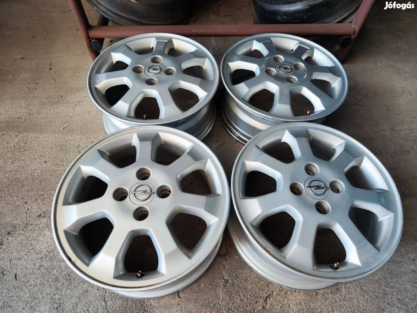 4x100 15" Gyári Opel Alufelni Felni 90Garage #1401