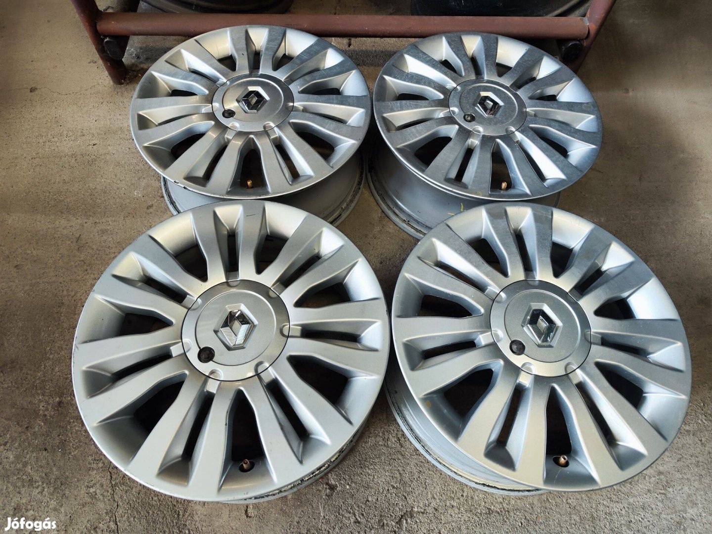 4x100 15" Gyári Renault Clio III Alufelni Felni 90Garage #1223
