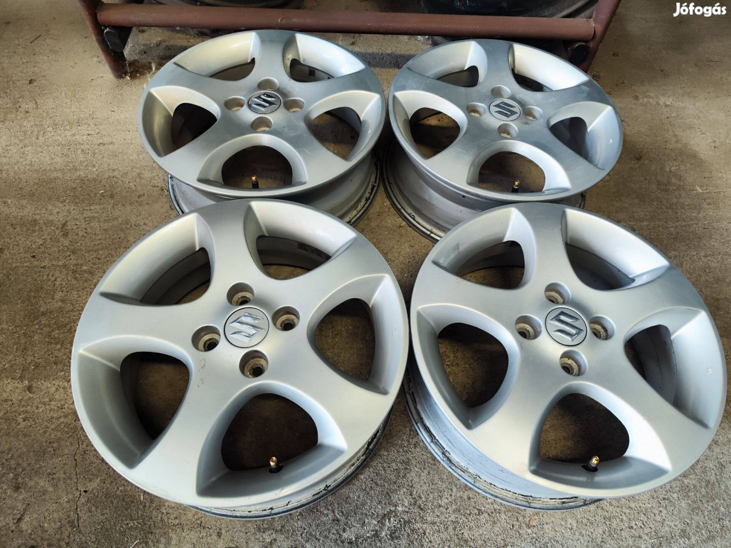 4x100 15" Gyári Suzuki Alufelni Felni 90Garage #1438