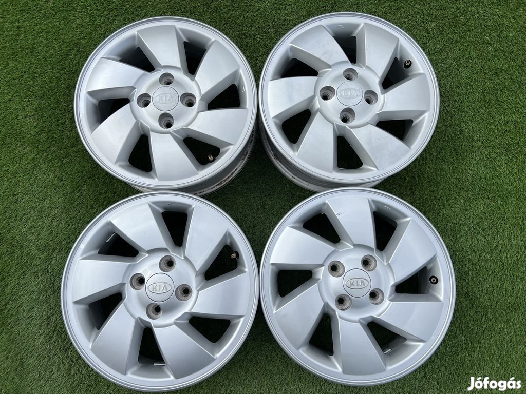 4x100 15" Kia Picanto gyári alufelni 5,5Jx15h2 ET46