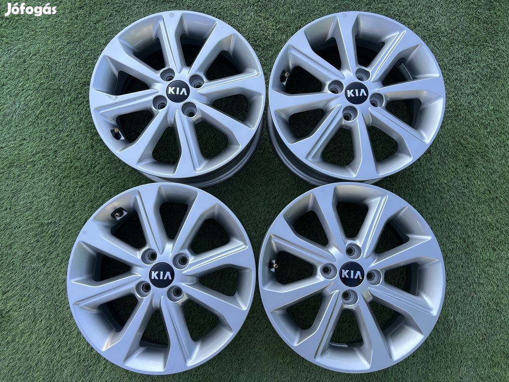 4x100 15" Kia gyári alufelni 6Jx15h2 ET46