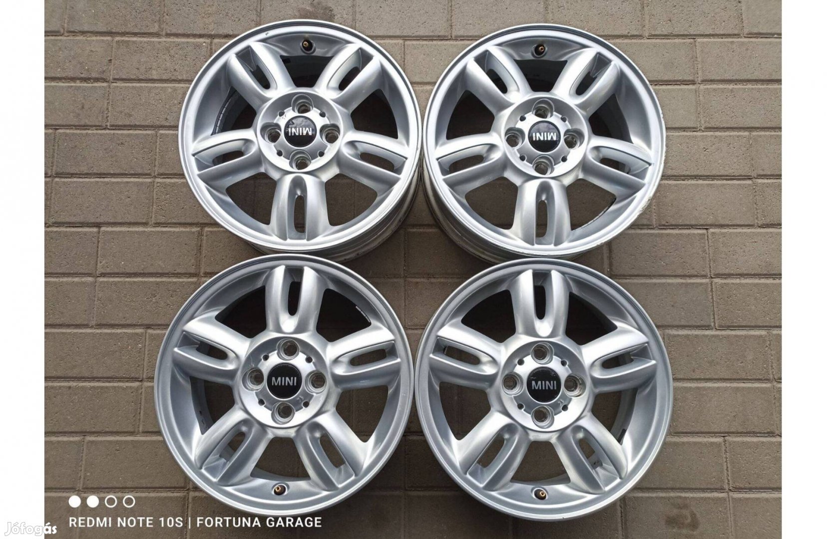 4x100 15 Mini használt alufelni garnitúra