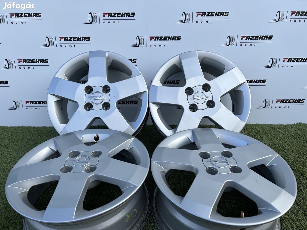 4x100 15" Opel gyári alufelni 6Jx15h2 ET43