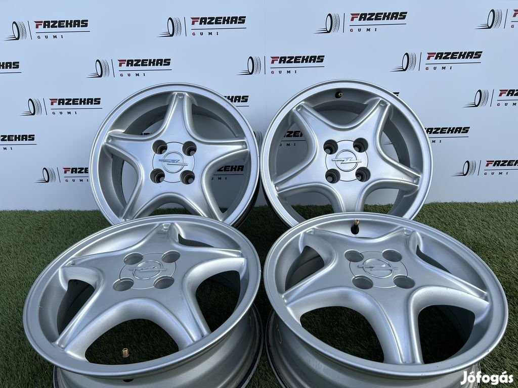 4x100 15" Opel gyári alufelni 6Jx15h2 ET49