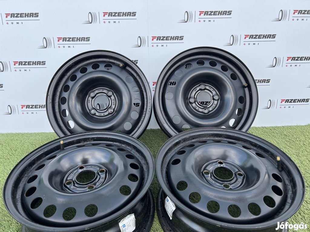 4x100 15" Opel gyári lemezfelni 6Jx15h2 ET43
