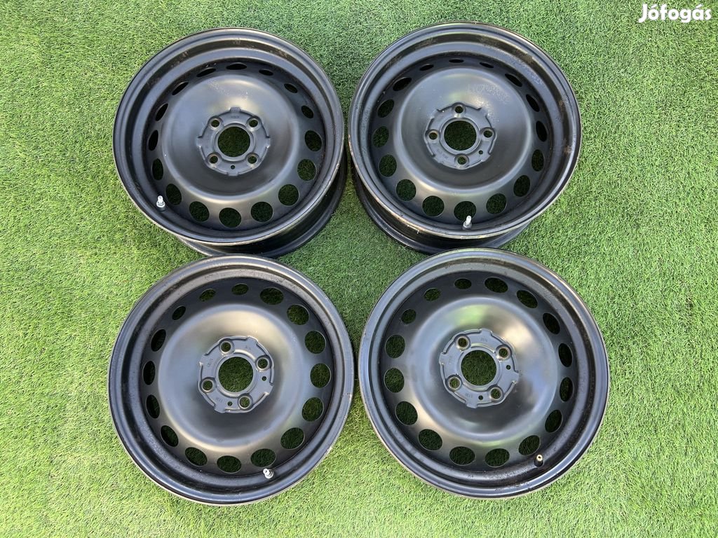 4x100 15" Renault Twingo gyári kétszéles lemezfelni 5Jx15h2 ET38