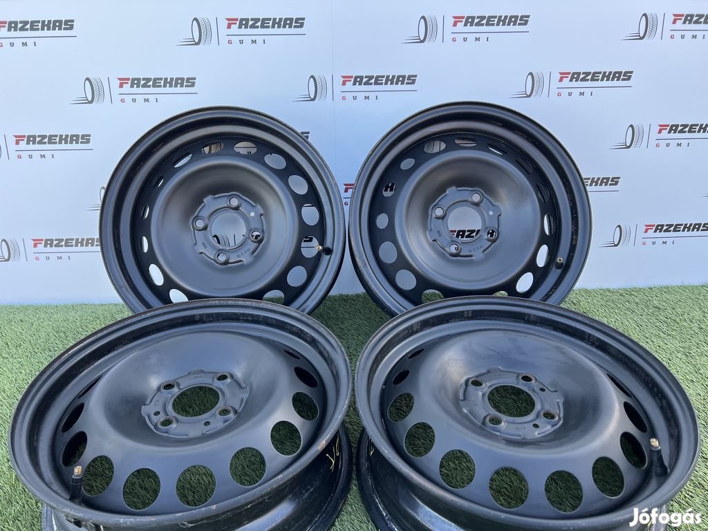 4x100 15" Renault Twingo gyári kétszéles lemezfelni 5,5Jx15h2 ET36