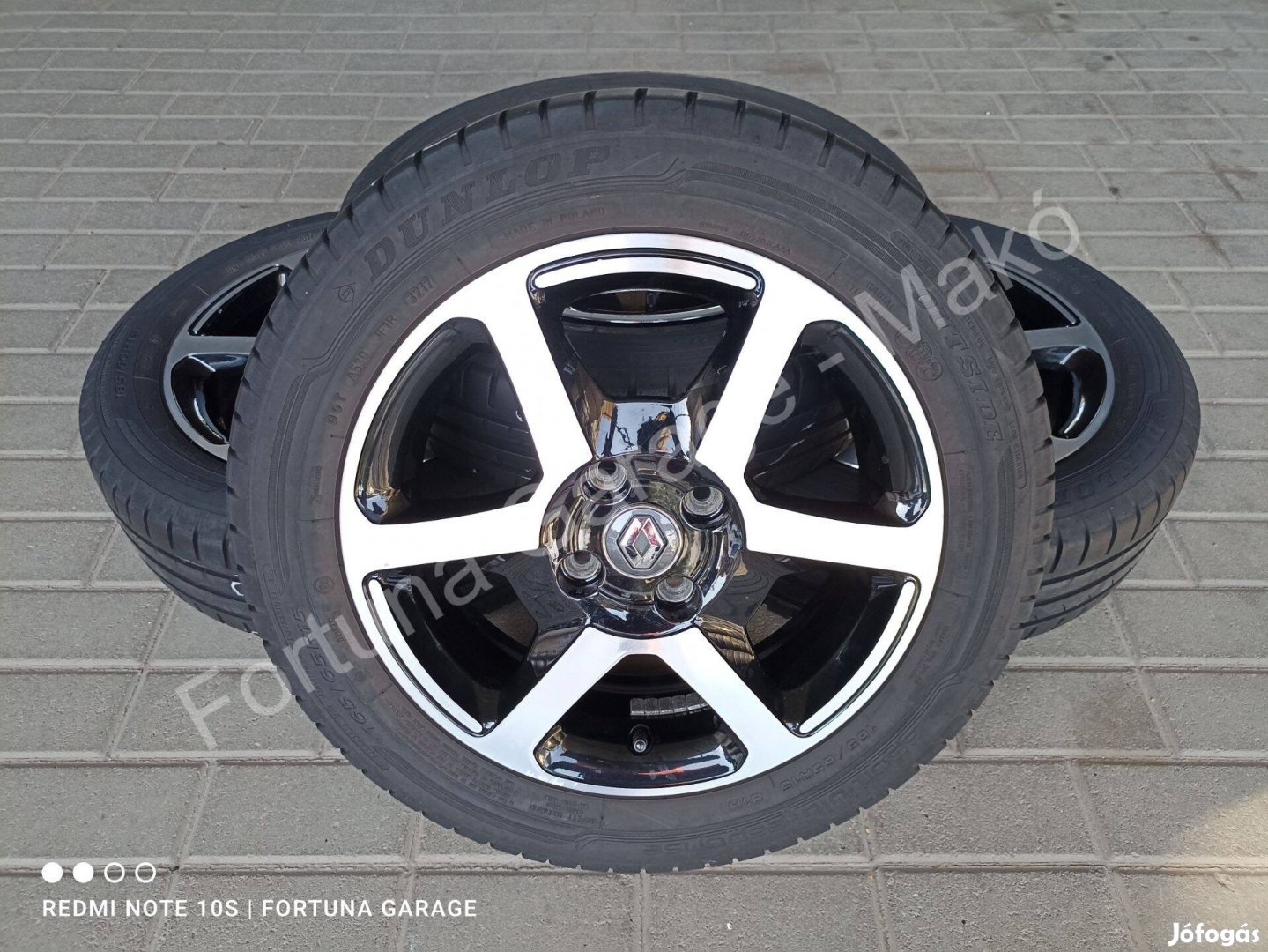 4x100 15" Renault Twingo használt nyári kerékgarnitúra