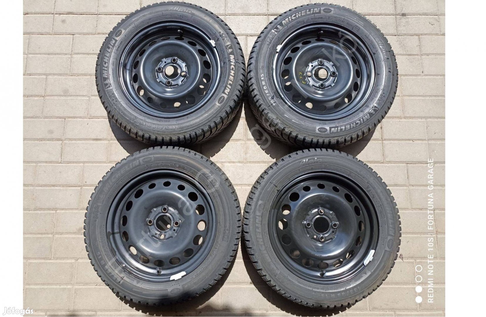 4x100 15" Renault Twingo újszerű téli kerékgarnitúra