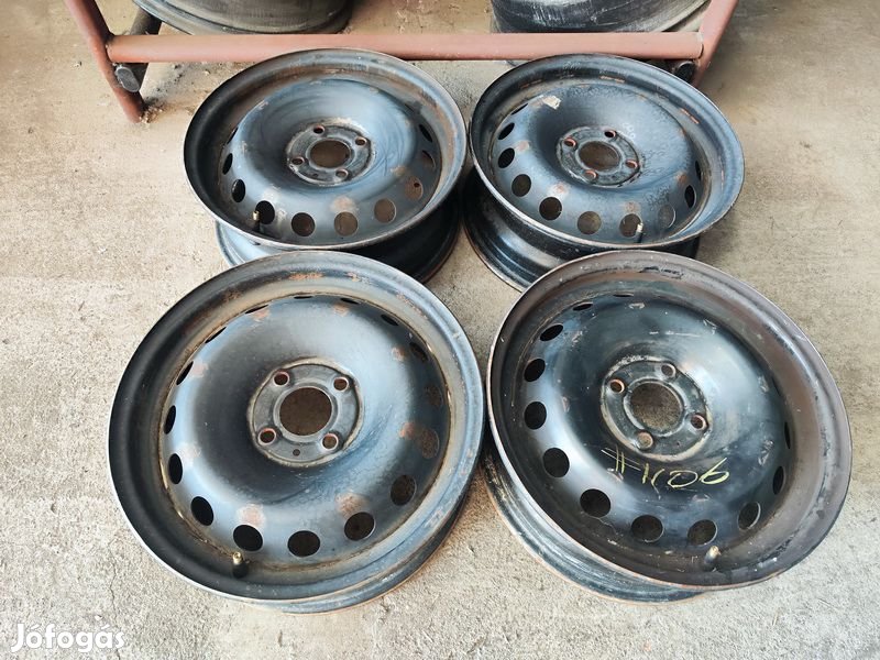 4x100 15" Renault, Dacia Acélfelni Felni 90Garage #1106