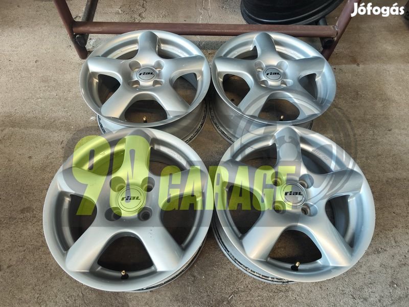 4x100 15" Rial Alufelni Felni 90Garage #596