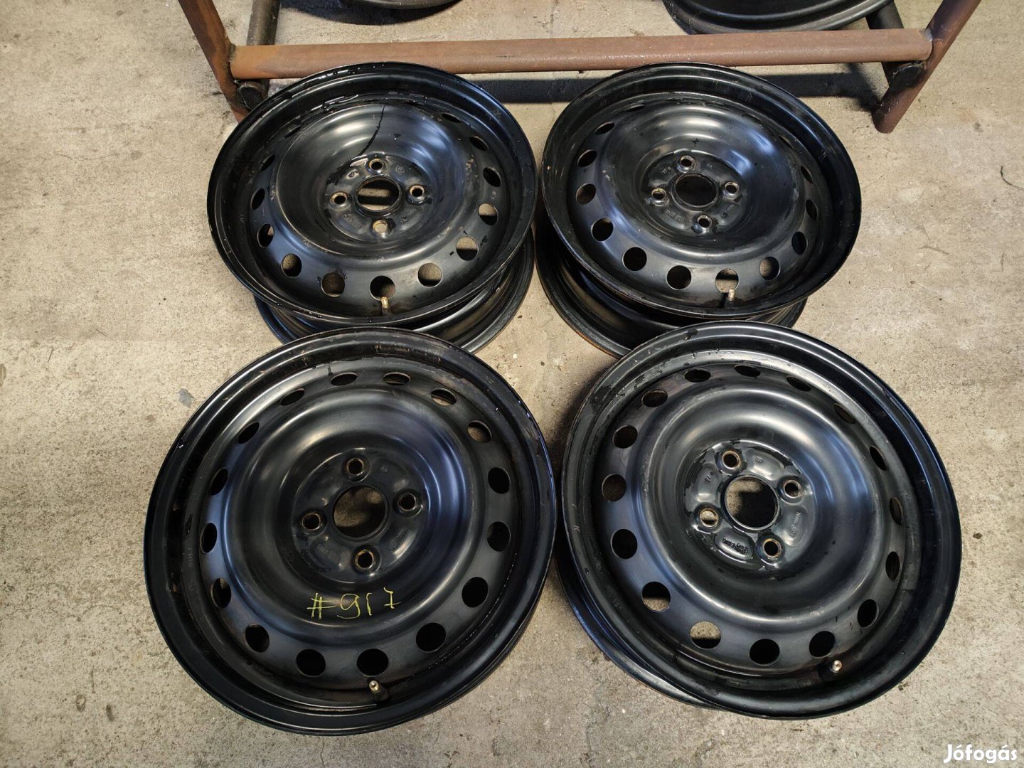 4x100 15" Suzuki Acélfelni Lemez Felni 90Garage #917